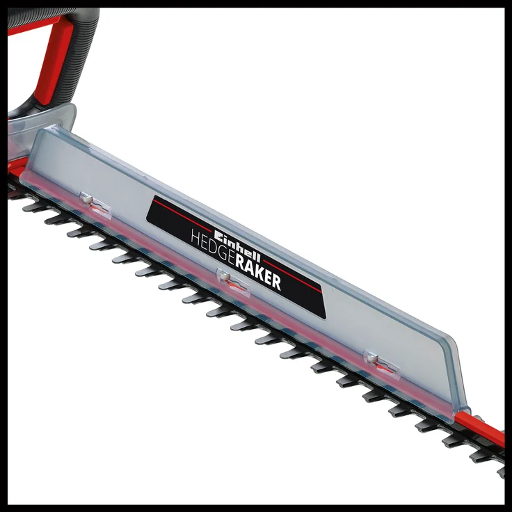 Einhell Akku-Heckenschere GE-CH 18-60 Li-Solo Power X-Change (Lithium-Ionen, 18 V, 67 cm Schwertlänge, 60 cm Schnittlänge, 22 mm Zahnabstand, Metallgetriebe, ohne Akku und Ladegerät) – Bild 4