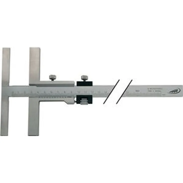 HELIOS·PREISSER Anreißmessschieber 300mm m. FE Anschlag-L. 160mm H.PREISSER