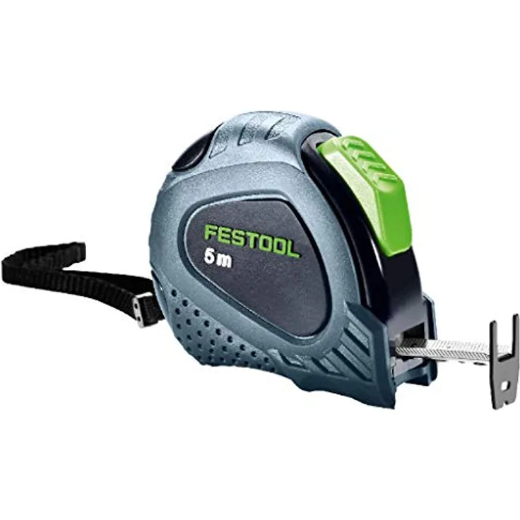 Festool MB 5m Maßband 5 m / 500 cm / 5000 mm ( 205182 ) mit Gürtelhaken