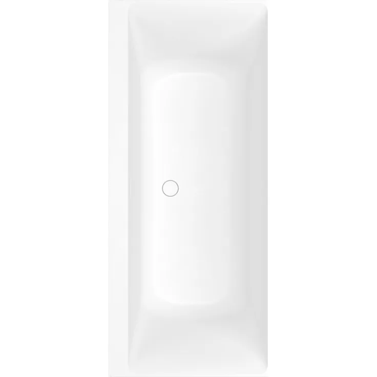 Villeroy & Boch Subway 3.0 rechteckige Badewanne, 1800x800 mm, Quaryl, UBQ180SBW2DV, Farbe: Stone White - UBQ180SBW2DV-RW