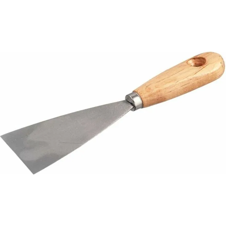 Malerspachtel, lackiertes HolzheftBreite 50mm