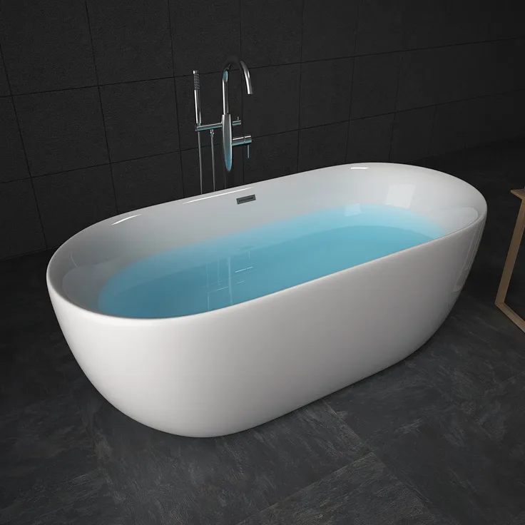 Tronitechnik TroniTechnik Freistehende Badewanne Acrylwanne SIFNOS