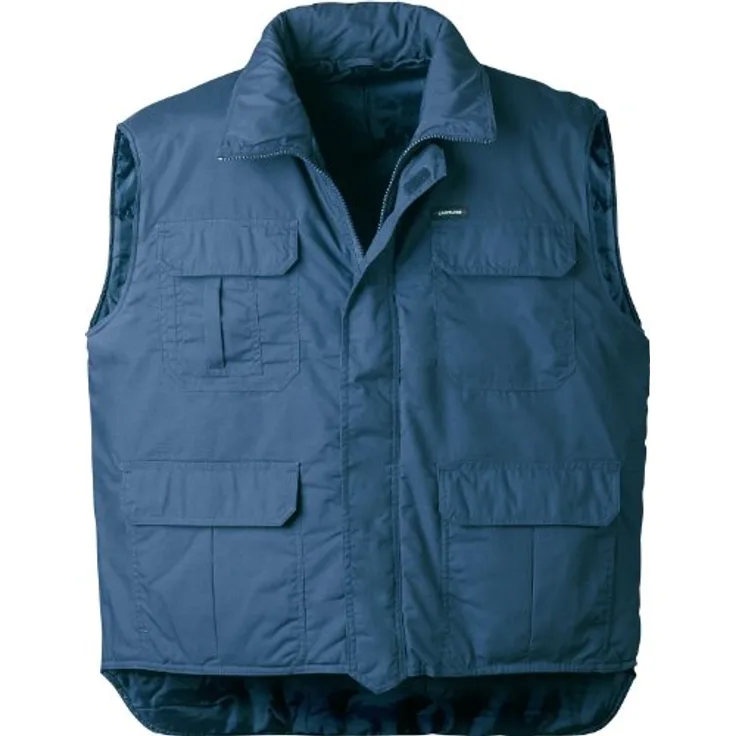 Truckerweste Gr. L 54/56 blau 65% PES/35% CO