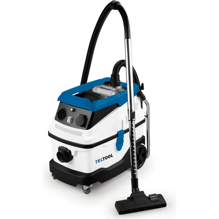 TECTOOL Industriesauger NTS 30 PREMIUM 230V - EU Nass-Trockensauger 30L Beutel 30 Liter