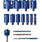 Bosch Professional Expert Construction Material Lochsäge-Set 20-22-25-32-35-40-44-51-60-68-76 mm, 15-tlg.
