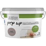 SCHÖNER WOHNEN-Kollektion Lack pep up - taupe , seidenmatt, für Möbel, Türen und Küchenfronten, 1 l