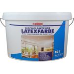 Wilckens Latexfarbe hochglänzend Weiß Wandfarbe Innenfarbe Außenfarbe