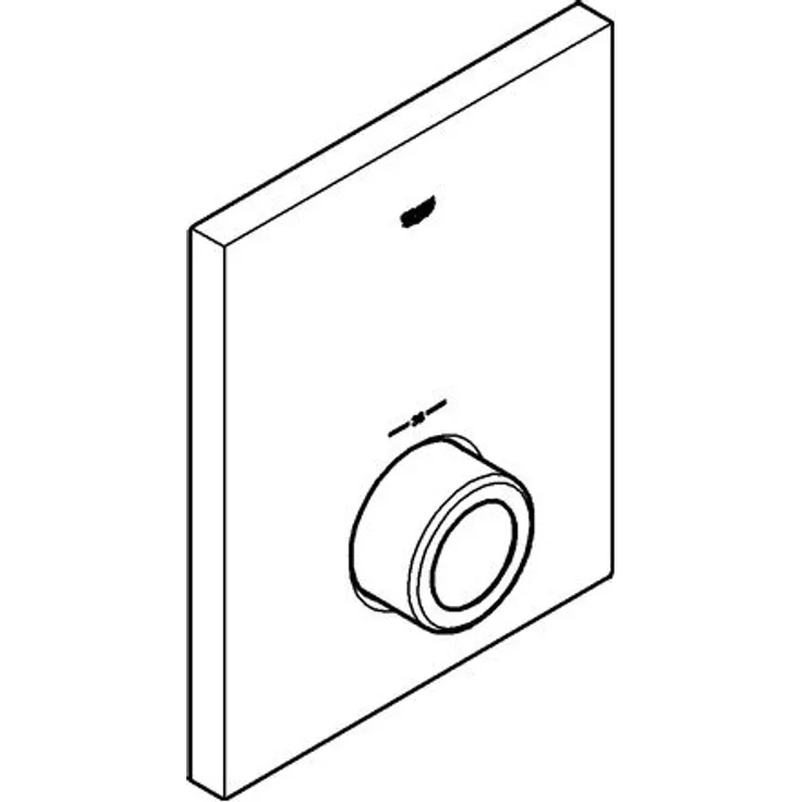 GROHE Rosette 47902 chrom