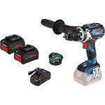 Bosch Professional 0615990K18 Akku-Bohrschrauber ProCORE GSR 18V-85 C GCY30-4 2x7,0 Ah-L-Boxx, 1 W, 18 V
