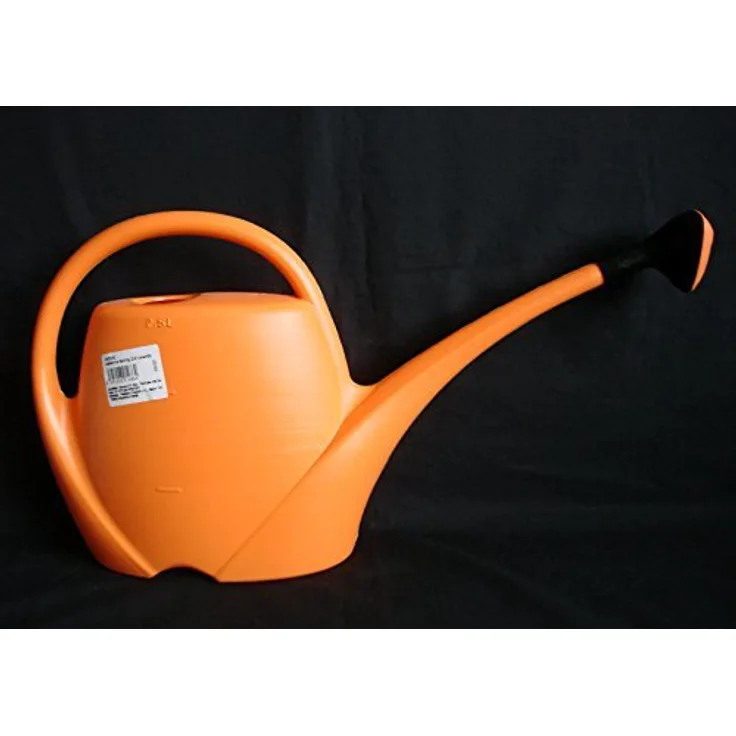 Plastkon Gießkanne und Blumensprüher Spring 2,5 L, orange