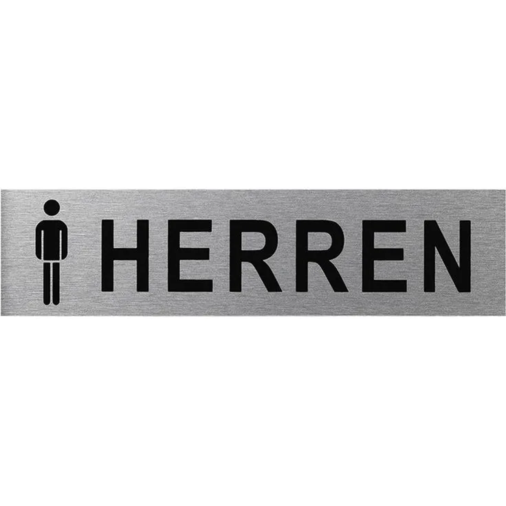 Türschilder in verschieden Größen + Bilder + Sprüche Türschild selbstklebend Firmenschild Mann / Herren 160x40mm BWE