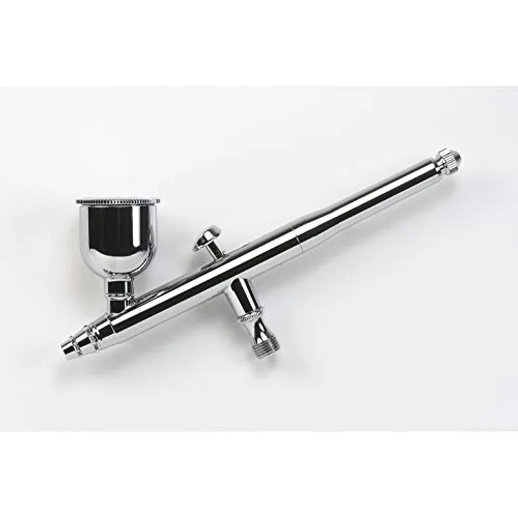 TAMIYA 74545 SW HG Airbrush III 0,2-7ccm, Modellbau-Zubehör, Bastelwerkzeuge, hochwertiges Modellbauzubehör,300174545