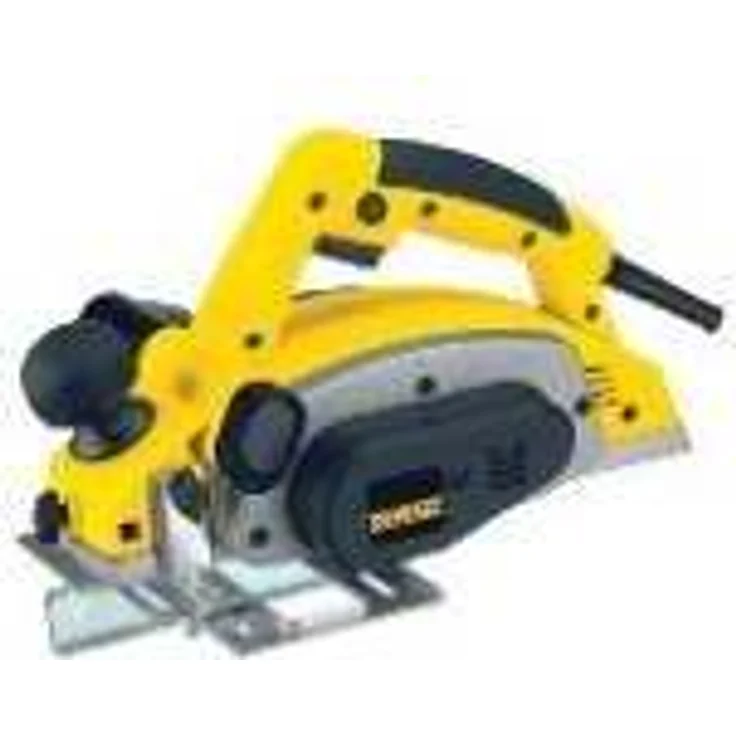 DeWalt Elektrohobel- Hobel (1,050 Watt, Hobelbreite 82 mm, max. Hobeltiefe 4 mm, Hobelstärke in 1-10 mm-Schritten schnell und präzise einstellbar, für harte Holzarten geeignet, inkl. Zubehör) D26500 – Bild 1
