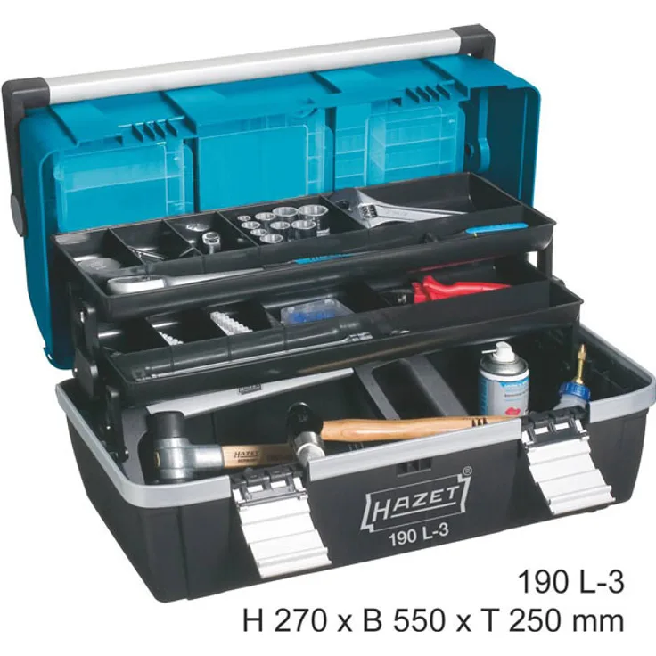 HAZET Kunststoff-Werkzeugkasten 190L-3