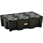 Auffangwanne 25l L600xB400xH180mm PE m.PE-Rost MO