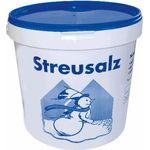 Hamann Mercatus Streusalz im praktischen 10 Kg Eimer zum effektiven Enteisen von Gehwegen und Straßen