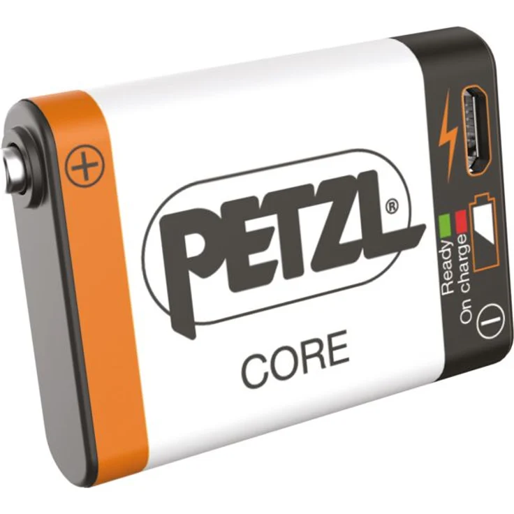 Petzl Taschenlampen-Zubehör Akku Core für Stirnlampen Lithium-Ionen-Akku 1250 mAh, weiß – Bild 1