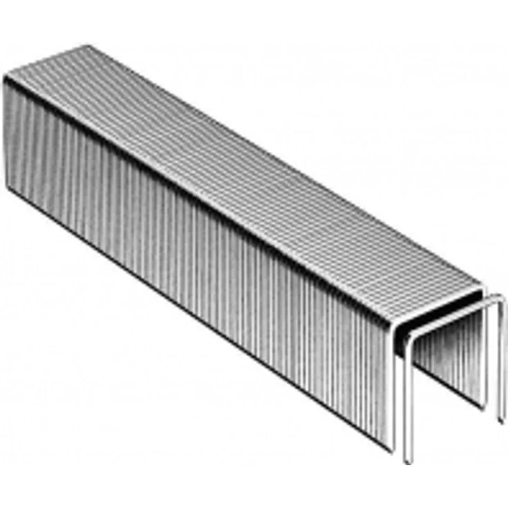 Novus Feindrahtklammern 8 mm ''superhart'', für Hammertacker, 2000 Tackerklammern vom Typ H37-8, Heftmittel aus Stahldraht