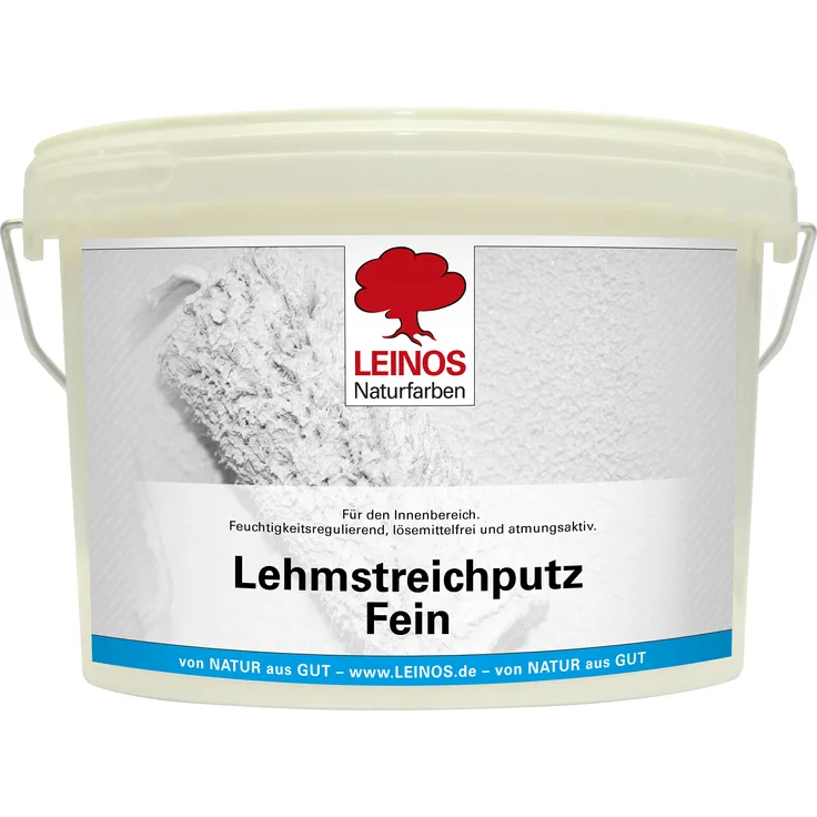 Leinos 658 Lehmstreichputz Fein 2,50 l