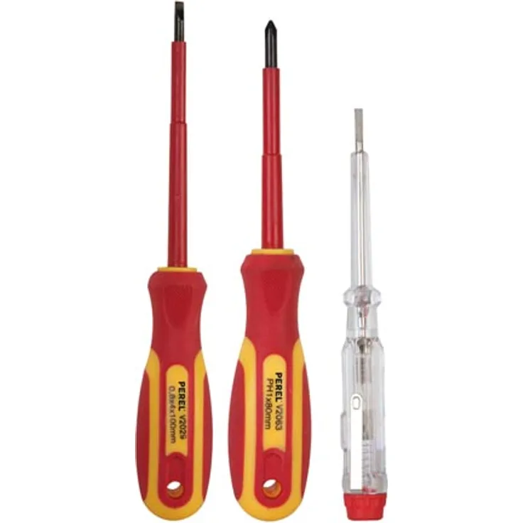 PEREL - HSET22 - Set mit 2 Schraubendrehern + Spannungstester