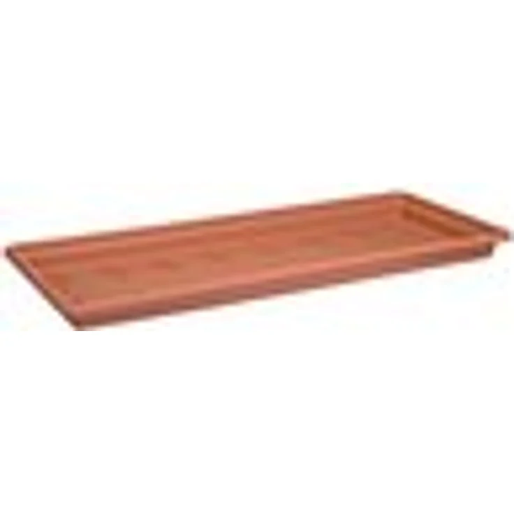 Elho Green Basics Garten XXL Untersetzer 100cm - Mild Tonrot
