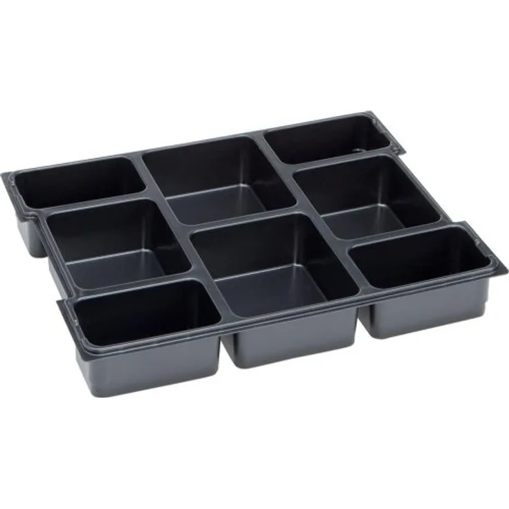 L-BOXX 1000010125 Kleinteileeinsatz 8 Mulden 102, Grau