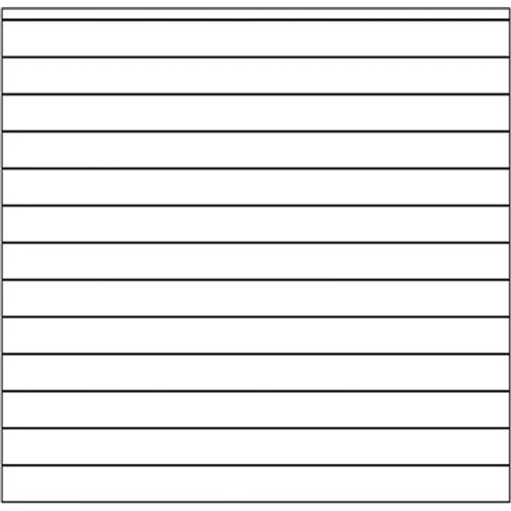 Osmo Sichtblende Alu-Fence weiß 184 cm x 179 cm