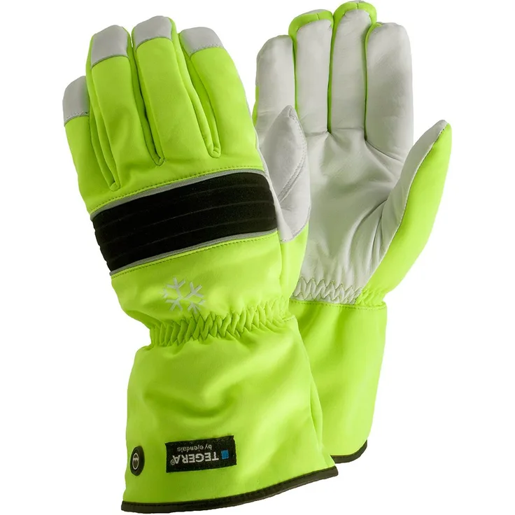 Ejendals Lederhandschuh Tegera 299, Größe 11, 1 Stück, grün / schwarz / weiß, 299-11