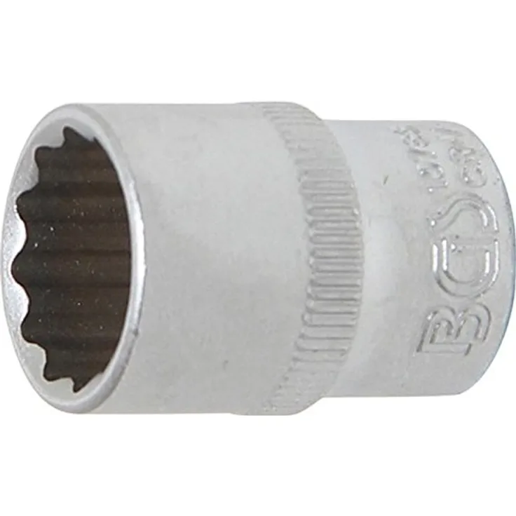 BGS 10783 Steckschlüssel-Einsatz Zwölfkant 6,3 mm (1-4'') SW 13 mm