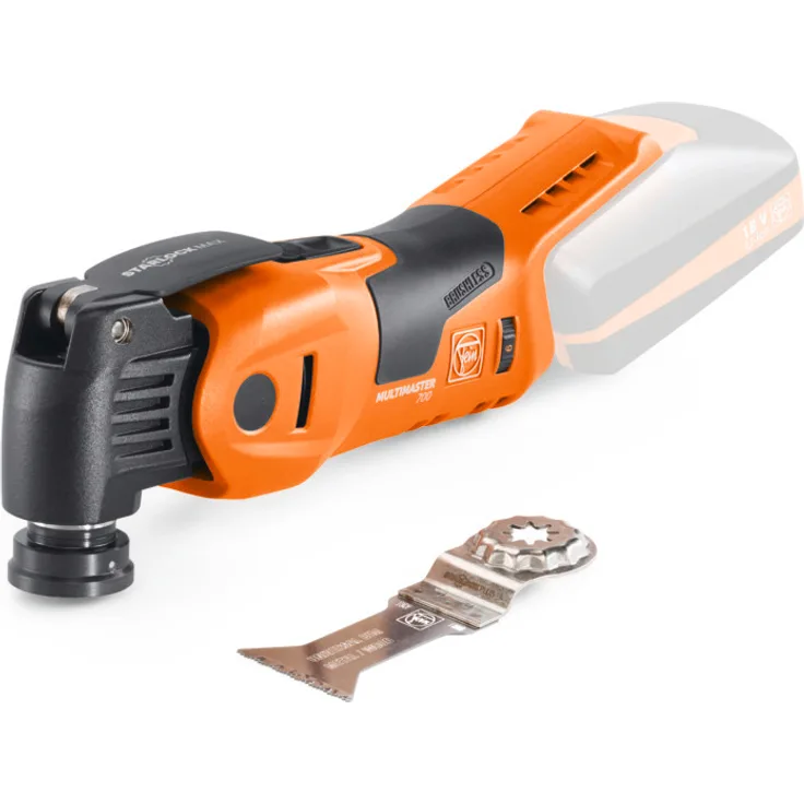 Fein MultiMaster AMM 300 Plus Akku Oszillierer 12 V Starlock Plus plus 1x Akku 6,0 Ah plus Koffer - ohne Ladegerät Sägen, Schleifen, Rolieren, Raspeln Oszillierer 12 V