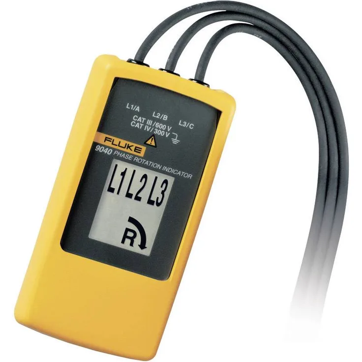 Fluke 9040EUR Drehfeldmessgerät CAT III 600V LCD