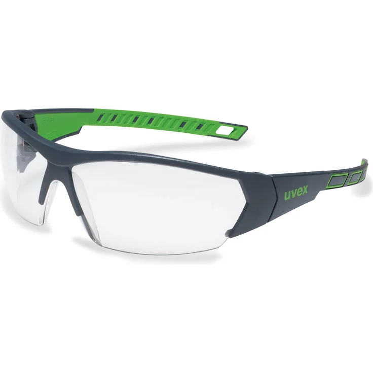 Uvex I-Works Schutzbrille - Suprav. Excellence - Schw.-Grün-Transparent – Bild 1
