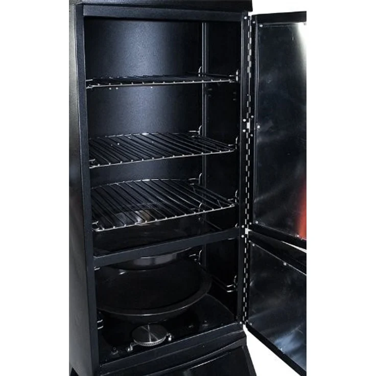 El Fuego Gasgrill, Gas-Smoker Portland, Schwarz, 55x105x45 cm – Bild 3