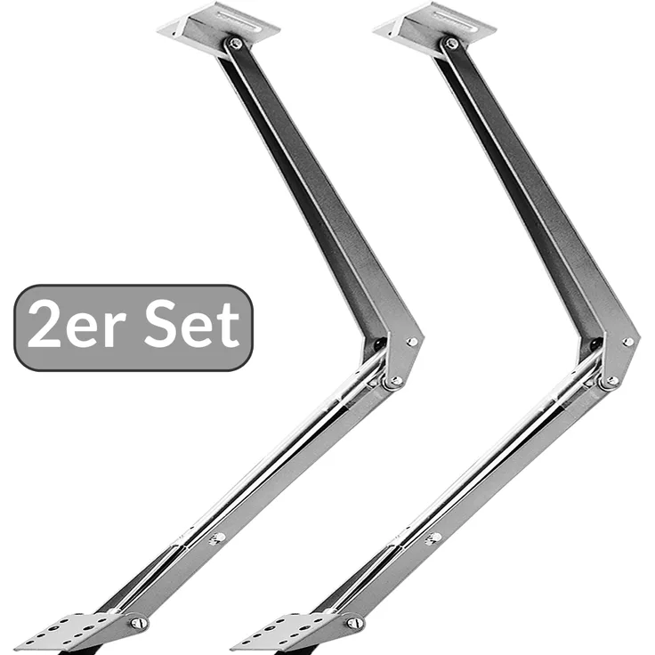 Deuba 2X Automatischer Fensteröffner 7,5 kg Hubkraft 45cm Öffnungshöhe stufenloser Öffnungswinkel Fensterheber Fenster