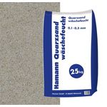 Quarzsand wäschefeucht 25 kg Sack