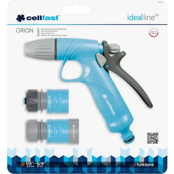 Cellfast Satz mit Pistolenspritze IDEAL 1/2 - 5/8