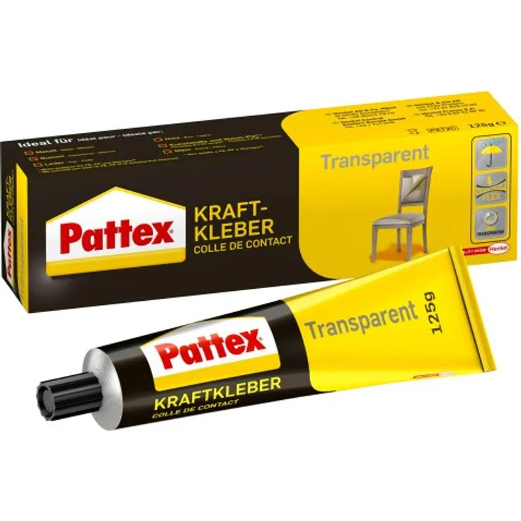Pattex Kraftkleber Transparent Tube à 125 g PXT2C - Preisvergleich