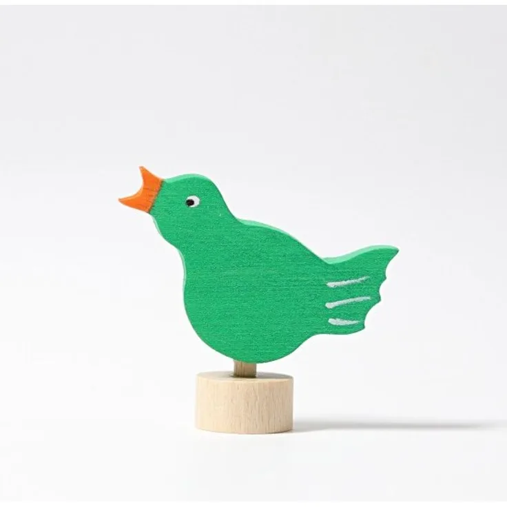 Steckfigur singender Vogel - GRIMMS 03533