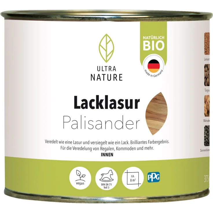 Ultra Nature Lacklasur 375 ml, palisander