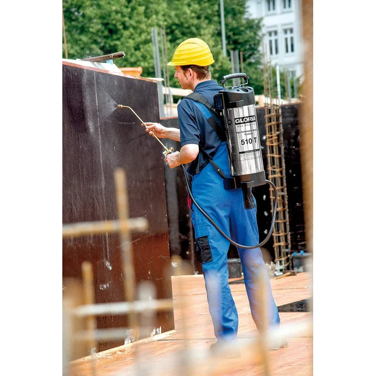 GLORIA Hochleistungssprühgerät 510TProfi, Edelstahl, 10L, 6 bar u. Ölfest – Bild 3