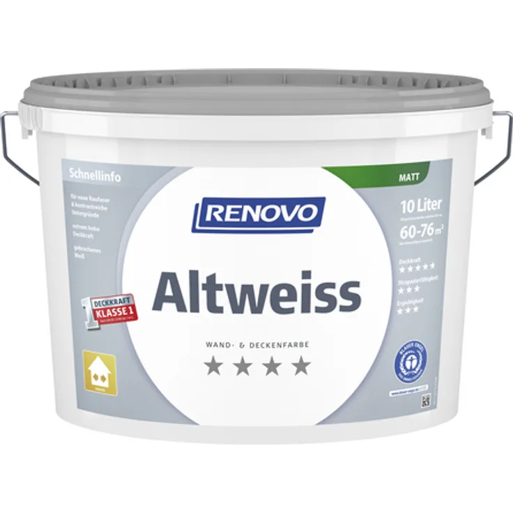Renovo - Innenfarbe, matt - weiß 4006559311891