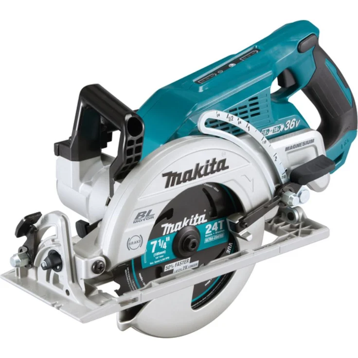 Makita DRS780Z Akku-Handkreissäge 65mm 2 x 18 V, ohne Akku, ohne Ladegerät – Bild 1