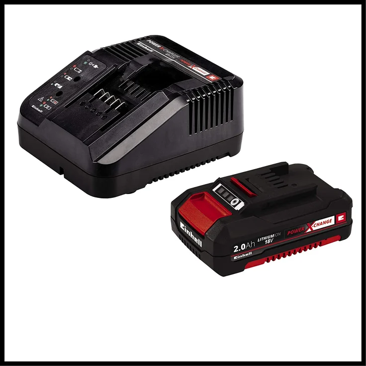 Einhell Akku Rasentrimmer GE-CT 18 Li Set Power X-Change Lithium Ionen, 18 V, 24 cm Schnittbreite, teleskopierbar, inkl. 2,0 Ah Akku und Ladegerät – Bild 5