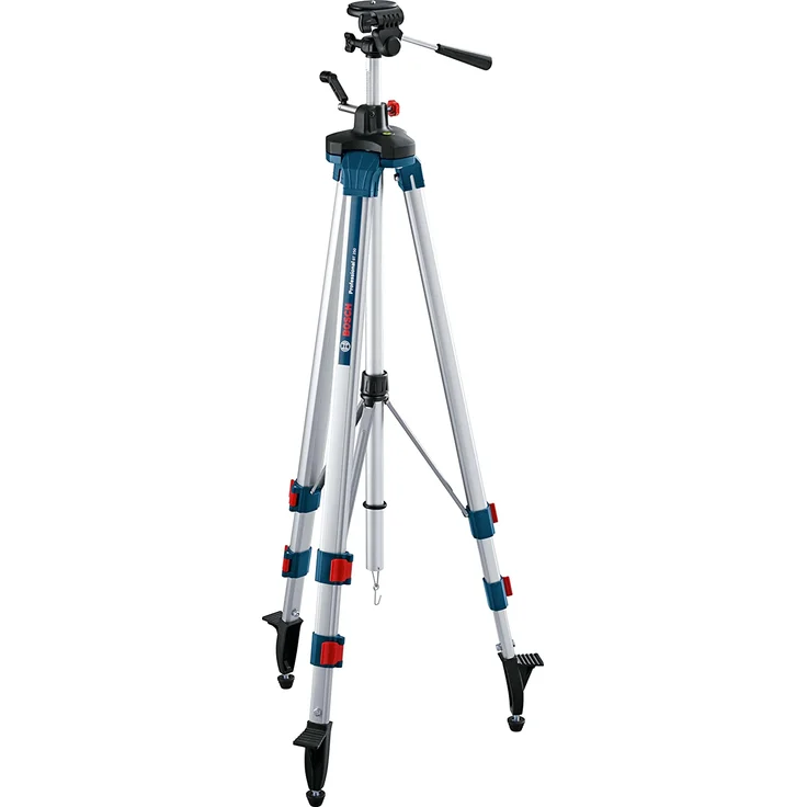 Bosch Professional Baustativ BT 250 Arbeitshöhe: 97,5 -250 cm Gewicht: 3,4 kg Stativ-Gewinde: 1-4 Zoll – Bild 1
