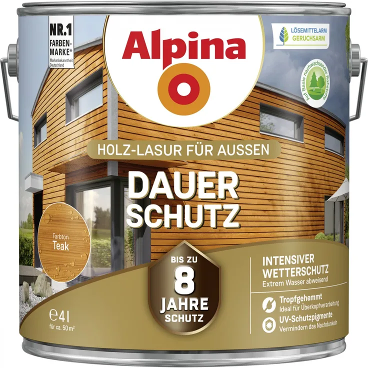 Alpina Dauer-Schutz 4 l, teak