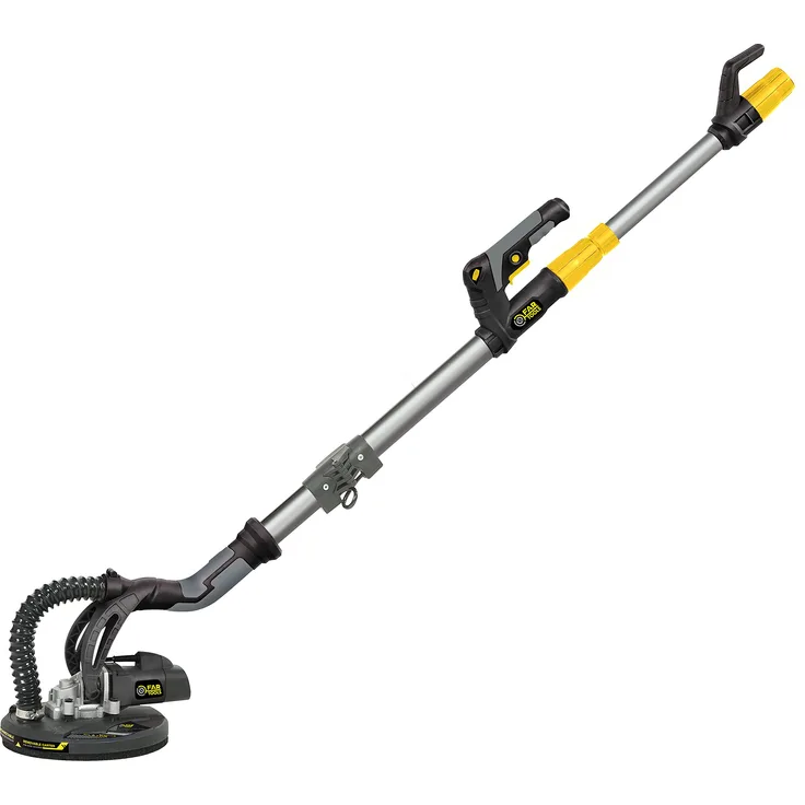 Fartools DWS 710 Wandschleifer für Gipskarton, teleskopisch, 710 W, Durchmesser Schleifelement 225 mm, Drehgeschwindigkeit 1000-2100 U-min