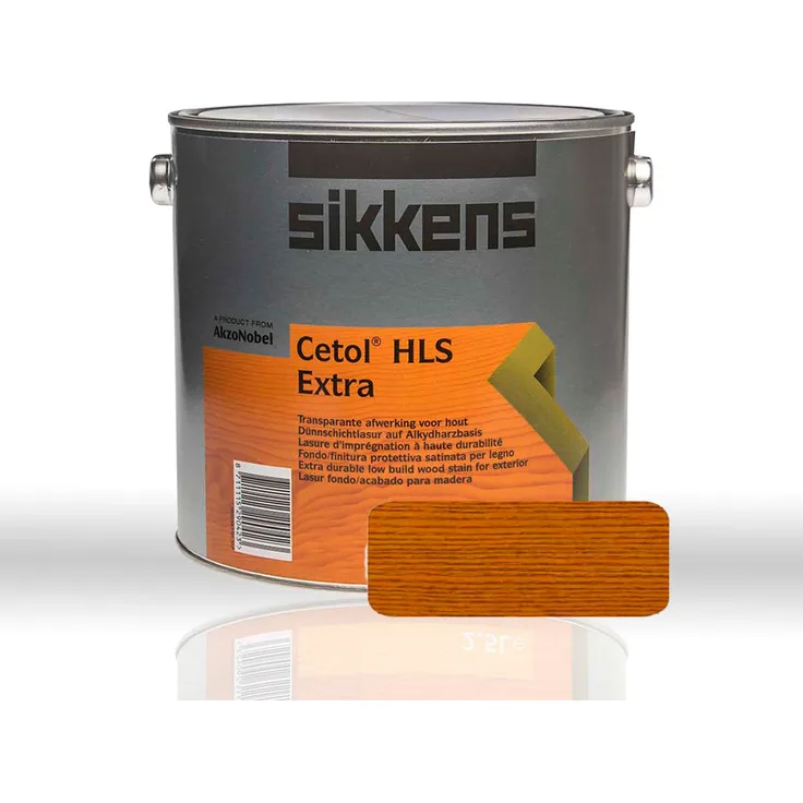 Sikkens - Sikkens Cetol HLS Extra Teak Lasur und Holzschutzfarbe 2500ml - braun