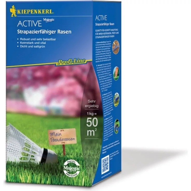 Nebelung, Bruno Profi-Line Active Strapazierfähiger Rasen 1 kg