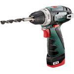 Metabo 12V PowerMaxx Akku Bohrschrauber BS Basic 2x Akku 2,0 Ah im Koffer