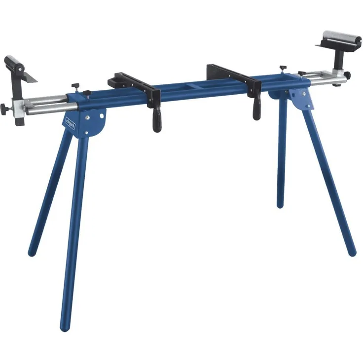 Scheppach Untergestell UMF2000 für Kappsägen/Kappzugsägen/Gehrungssägen | Höhe 845 mm | Seitenverlängerung 1,16 – 2,0 m | Traglast 250 kg | Auflagebreite 384mm